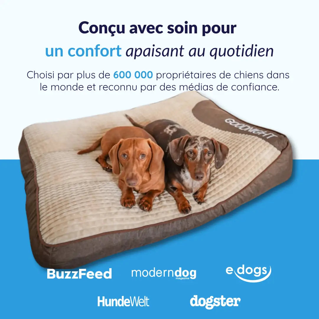 MrFluffyFriend® - Coussin Apaisant pour Chien