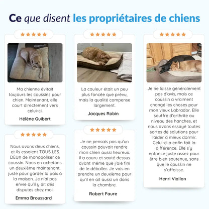 MrFluffyFriend® - Coussin Apaisant pour Chien